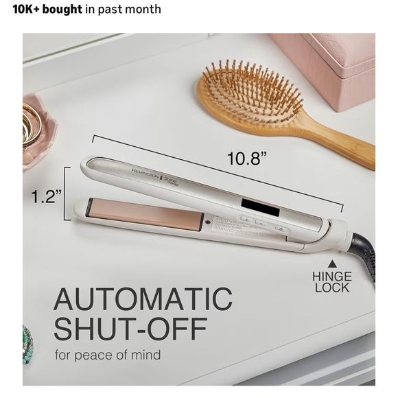 Remington Shine Therapy 1 inch Hair Straightener Iron - Picture 3 of 9